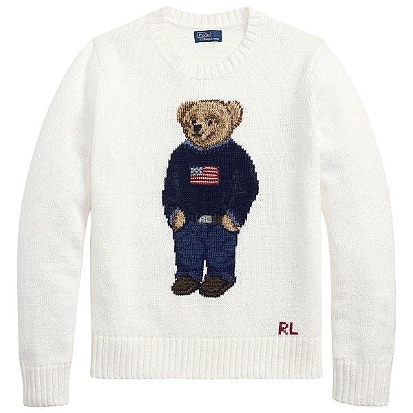 Polo Ralph Lauren America Bear - White